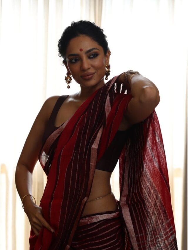 ಸೀರೆಯಲ್ಲಿ ಗಮನ ಸೆಳೆದ ನಟಿ ಶೋಭಿತಾ ಧುಲಿಪಾಲ್