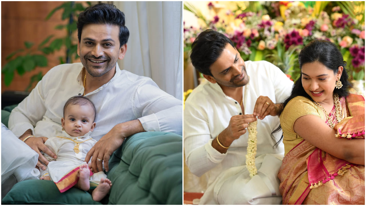 ‘ಆ ರಾಜರ , ಪಾರಂಪರಿಕ ಮತ್ತು ಶಕ್ತಿಯುತ ಅರ್ಥವನ್ನು ಹೊತ್ತಿರುವ ನಮ್ಮ ಬದುಕಿನ ಪುಟ್ಟ ಅಧಿಪತಿ, ನಮ್ಮ ಹೃದಯದ ರಾಜ, ನಮ್ಮ ಎರೆಯ. ನಿಮ್ಮ ಪ್ರೀತಿ , ಆಶೀರ್ವಾದ ಸದಾ ಇರಲಿ’ ಎಂದು ಪೋಸ್ಟ್ ಮಾಡಿದ್ದಾರೆ.