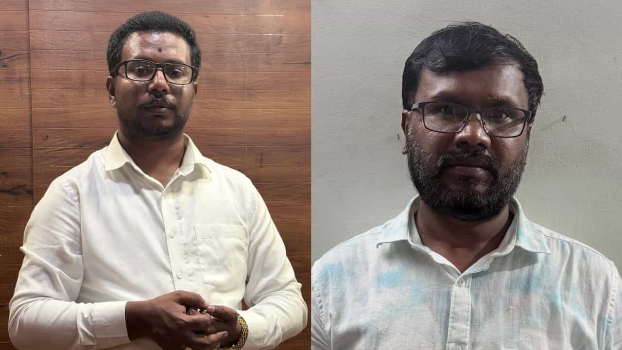 '10 ಲಕ್ಷ ಕೊಟ್ಟರೆ ಒಂದು ಕೋಟಿ ಕೊಡ್ತೀವಿ': ಕೋಟಿ ಕೋಟಿ ಆಮಿಷ ತೋರಿಸಿ ವಂಚಿಸಿದ್ದ ಖತರ್ನಾಕ್ ಗ್ಯಾಂಗ್ ಬಂಧನ '10 ಲಕ್ಷ ಕೊಟ್ಟರೆ ಒಂದು ಕೋಟಿ ಕೊಡ್ತೀವಿ': ಕೋಟಿ ಕೋಟಿ ಆಮಿಷ ತೋರಿಸಿ ವಂಚಿಸಿದ್ದ ಖತರ್ನಾಕ್ ಗ್ಯಾಂಗ್ ಬಂಧನ