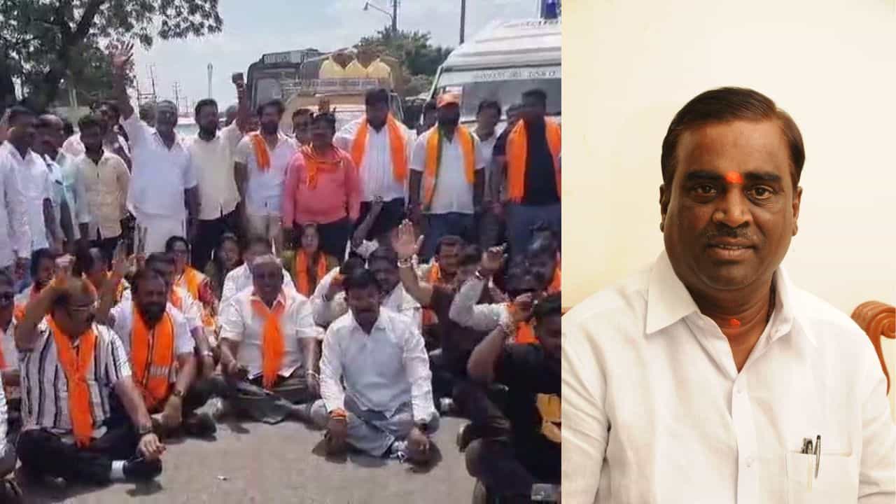 ಬಳ್ಳಾರಿ ಚಲೋ ಪಾದಯಾತ್ರೆ: ಸೋಮಶೇಖರ್ ರೆಡ್ಡಿ, ರೇಣುಕಾಚಾರ್ಯ ಸೇರಿ 22 ಬಿಜೆಪಿ ನಾಯಕರ ವಿರುದ್ಧ ಎಫ್ಐಆರ್! ಬಳ್ಳಾರಿ ಚಲೋ ಪಾದಯಾತ್ರೆ: ಸೋಮಶೇಖರ್ ರೆಡ್ಡಿ, ರೇಣುಕಾಚಾರ್ಯ ಸೇರಿ 22 ಬಿಜೆಪಿ ನಾಯಕರ ವಿರುದ್ಧ ಎಫ್ಐಆರ್!
