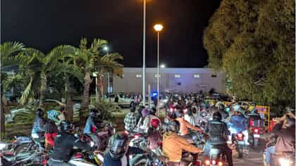 ಏರ್‌ಪೋರ್ಟ್ ಫ್ಲೈಓವರ್‌ ಮೇಲೆ ಬೈಕ್ ನಿರ್ಬಂಧ ಬೆನ್ನಲ್ಲೇ ರೈಡರ್ಸ್‌ ಹುಚ್ಚಾಟ