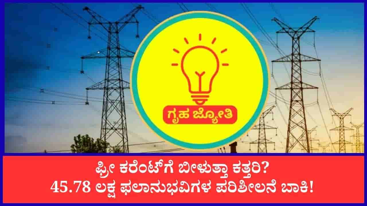 ಗೃಹ ಜ್ಯೋತಿ ಮರುಪರಿಶೀಲನೆಗೆ ಲಕ್ಷಾಂತರ ಫಲಾನುಭವಿಗಳ ನಿರಾಸಕ್ತಿ: ಫ್ರೀ ಕರೆಂಟ್ ಕೈತಪ್ಪುವ ಭೀತಿಯಿಂದ ಮಾಹಿತಿ ನೀಡಲು ಹಿಂದೇಟು!