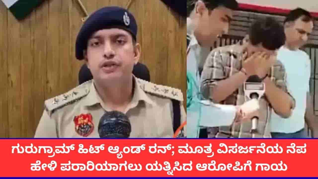 ಗುರುಗ್ರಾಮ ಹಿಟ್ ಆ್ಯಂಡ್ ರನ್ ಪ್ರಕರಣ; ಮೂತ್ರ ಮಾಡಬೇಕೆಂದು ಹೇಳಿ ಪರಾರಿಯಾಗಲು ಯತ್ನಿಸಿದ ಆರೋಪಿ!