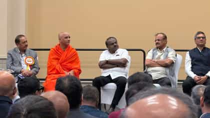 ‘ಭಾರತದಲ್ಲಿ ಹೂಡಿಕೆ ಮಾಡಿ’: ಕನ್ನಡಿಗರು, ಭಾರತೀಯರಿಗೆ ಹೆಚ್​ಡಿಕೆ ಕರೆ