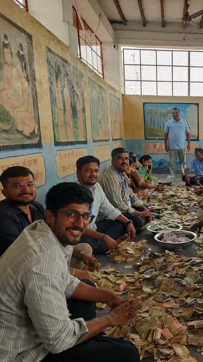 ಅಂಜನಾದ್ರಿ ಆಂಜನೇಯನ ಹುಂಡಿಗೆ ಹಣದ ಸುರಿಮಳೆ!