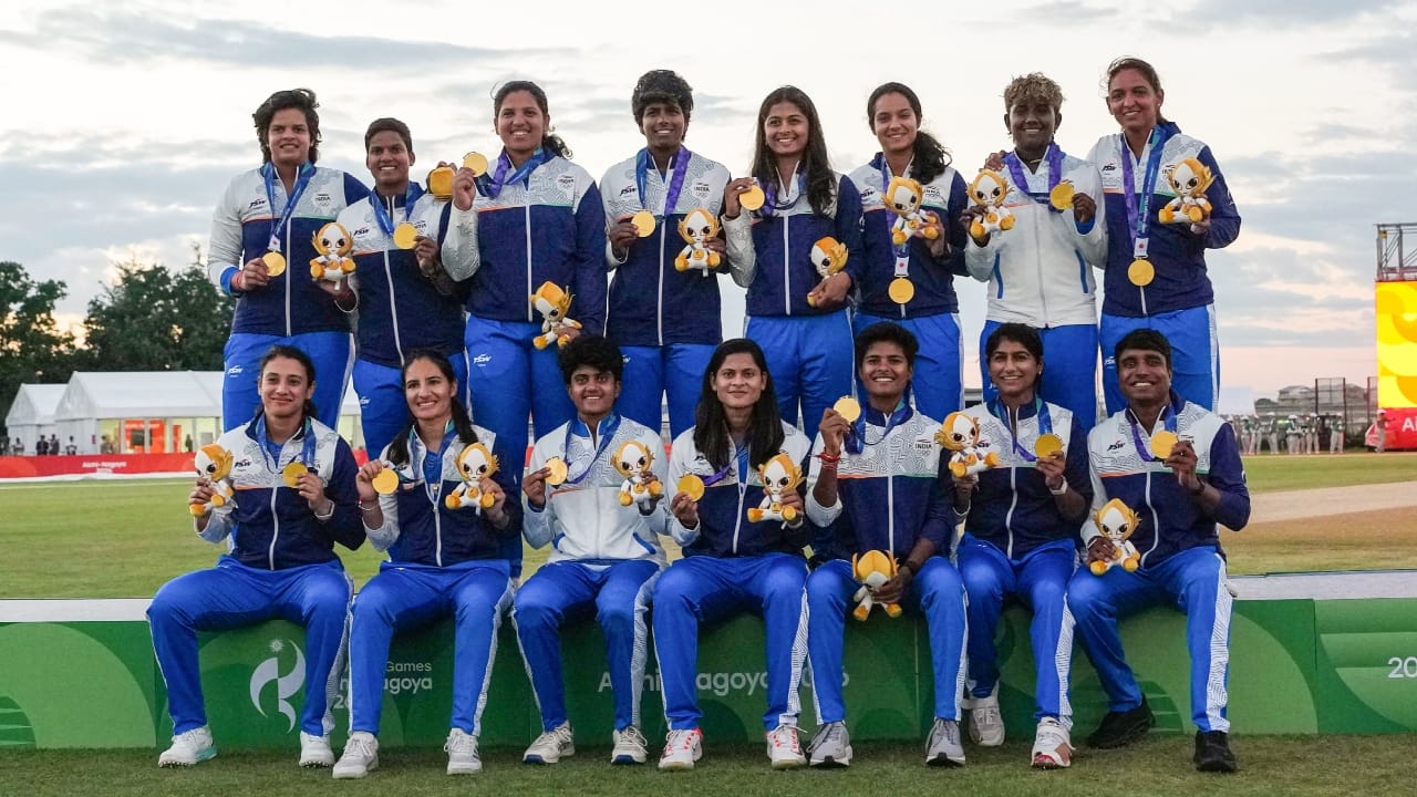 2026 ರ ಏಷ್ಯನ್ ಕ್ರೀಡಾಕೂಟದ ಕ್ರಿಕೆಟ್ ಫೈನಲ್ನಲ್ಲಿ ಭಾರತೀಯ ಮಹಿಳಾ ಕ್ರಿಕೆಟ್ ತಂಡವು ಶ್ರೀಲಂಕಾವನ್ನು 147 ರನ್ಗಳಿಂದ ಸೋಲಿಸಿತು. ಈ ವಿಜಯದೊಂದಿಗೆ ಭಾರತ ತಂಡಕ್ಕೆ ಚಿನ್ನದ ಪದಕವೂ ಲಭಿಸಿತು. ಈ ಬಾರಿಯ ಕ್ರೀಡಾಕೂಟದಲ್ಲಿ ಭಾರಕ್ಕೆ ಧಕ್ಕಿದ ಮೊದಲ ಚಿನ್ನದ ಪದಕವೂ ಇದಾಗಿದೆ(PC-BCCI Women x).