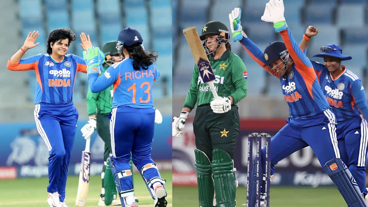 35 ರನ್ಗಳಿಗೆ 6 ವಿಕೆಟ್..! ಭಾರತದ ಬೌಲಿಂಗ್ಗೆ ಪಾಕಿಸ್ತಾನ ವಿಲವಿಲ 35 ರನ್ಗಳಿಗೆ 6 ವಿಕೆಟ್..! ಭಾರತದ ಬೌಲಿಂಗ್ಗೆ ಪಾಕಿಸ್ತಾನ ವಿಲವಿಲ