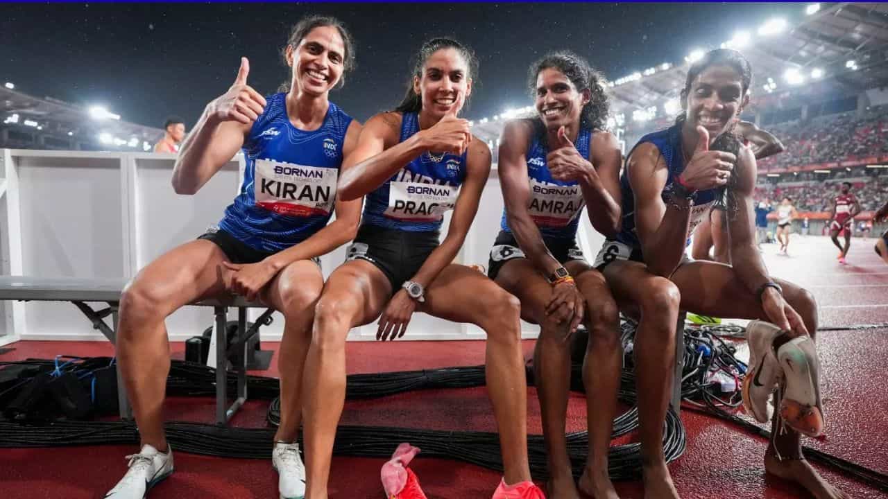 ಏಷ್ಯನ್ ಗೇಮ್ಸ್ 2026: 4x400m ರಿಲೇಯಲ್ಲಿ ಭಾರತೀಯ ವನಿತೆಯರಿಗೆ ಬಂಗಾರ: ಈ ಸಾಧನೆಗೆ ಸಾಕ್ಷಿಯಾದ ಕರ್ನಾಟಕದ ಪೂವಮ್ಮ ಏಷ್ಯನ್ ಗೇಮ್ಸ್ 2026: 4x400m ರಿಲೇಯಲ್ಲಿ ಭಾರತೀಯ ವನಿತೆಯರಿಗೆ ಬಂಗಾರ: ಈ ಸಾಧನೆಗೆ ಸಾಕ್ಷಿಯಾದ ಕರ್ನಾಟಕದ ಪೂವಮ್ಮ