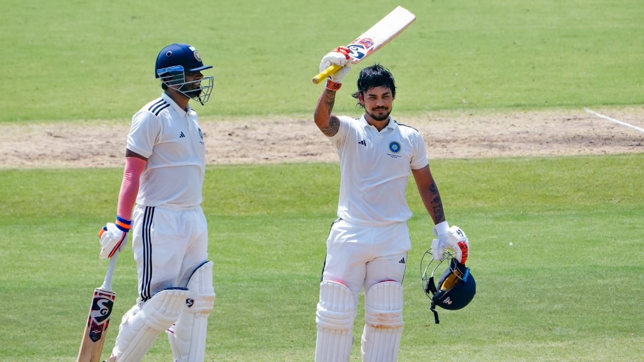 ದುಲೀಪ್ ಟ್ರೋಫಿ: ಇಶಾನ್ ಕಿಶನ್ ಭರ್ಜರಿ ದ್ವಿಶತಕ