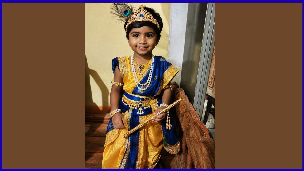 ಮುದ್ದು ಕೃಷ್ಣ : ಸಮನ್ವಿ,
ವಯಸ್ಸು : 4 ವರ್ಷ
ತಂದೆಯ ಹೆಸರು : ಸಿದ್ದು.
ತಾಯಿಯ ಹೆಸರು : ಲಕ್ಷ್ಮಿ,
ಸ್ಥಳ : ಬಿಜಾಪುರ