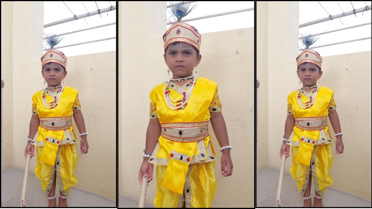 ಮುದ್ದು ಕೃಷ್ಣ: ಜಶ್ವಿಕ್ ಗೌಡ, ತಾಯಿ: ರಶ್ಮಿ, ತಂದೆ: ಮಹೇಶ್