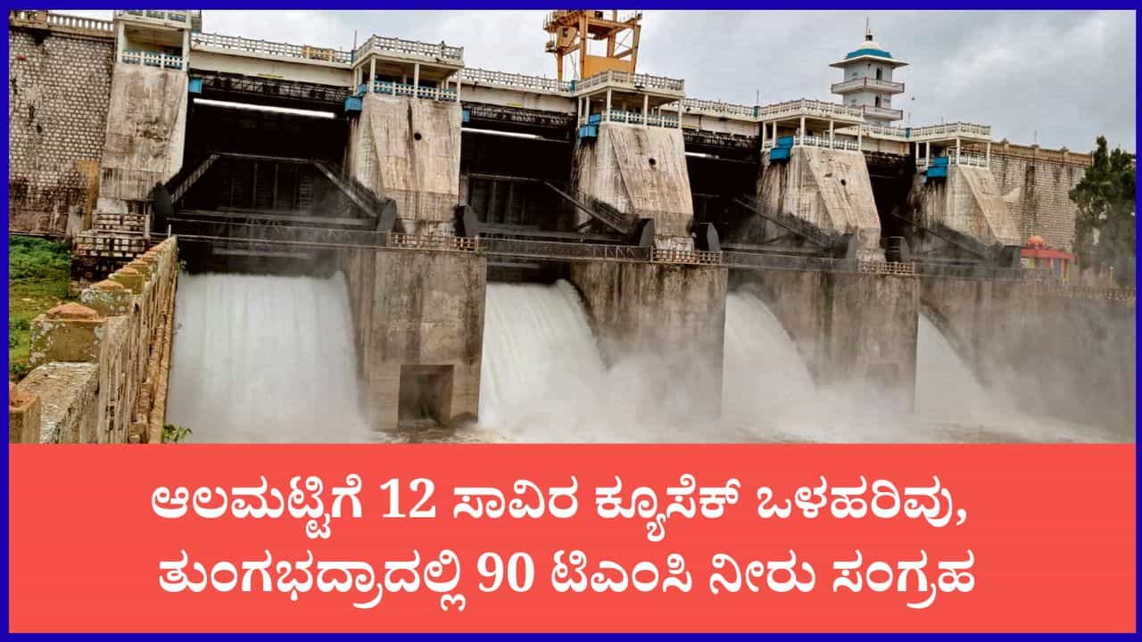 ಕರ್ನಾಟಕ ಜಲಾಶಯಗಳ ಇಂದಿನ ನೀರಿನ ಮಟ್ಟ: ಆಲಮಟ್ಟಿ, ಬಸವಸಾಗರ ಭರ್ತಿ; ಕೆಆರ್ಎಸ್, ತುಂಗಭದ್ರಾ ಸ್ಥಿತಿಗತಿ ಇಲ್ಲಿದೆ ಕರ್ನಾಟಕ ಜಲಾಶಯಗಳ ಇಂದಿನ ನೀರಿನ ಮಟ್ಟ: ಆಲಮಟ್ಟಿ, ಬಸವಸಾಗರ ಭರ್ತಿ; ಕೆಆರ್ಎಸ್, ತುಂಗಭದ್ರಾ ಸ್ಥಿತಿಗತಿ ಇಲ್ಲಿದೆ
