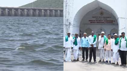 ಕೃಷ್ಣಾ ನದಿ ನೀರಿನ ಮೇಲೆ ಬಿತ್ತು ತೆಲಂಗಾಣದ ಕಣ್ಣು; ಸಿಡಿದೆದ್ದ ರೈತರು