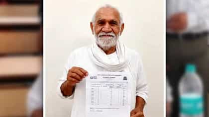 ಸಾಧನೆಗೆ ವಯಸ್ಸಿನ ಹಂಗಿಲ್ಲ:85ನೇ ವಯಸ್ಸಿನಲ್ಲಿ ಎಂ.ಎ ಪದವಿ ಪಡೆದ ಮಾಜಿಸೈನಿಕ
