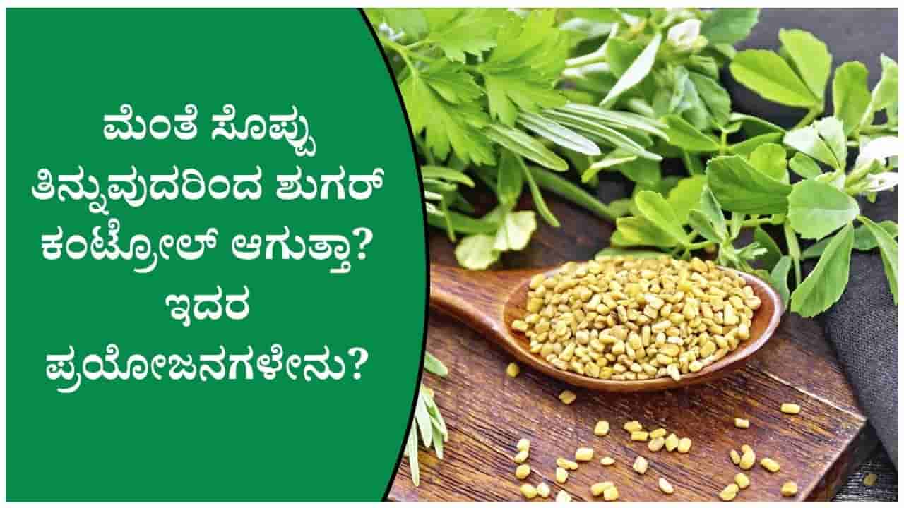 ಮೆಂತೆ ಸೊಪ್ಪು ತಿನ್ನುವುದರಿಂದ ಶುಗರ್ ಕಂಟ್ರೋಲ್ ಆಗುತ್ತಾ? ಇಲ್ಲಿದೆ ಆರೋಗ್ಯ ತಜ್ಞರು ನೀಡಿರುವ ಮಾಹಿತಿ