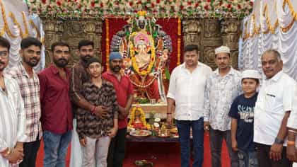 ಮೈಸೂರಿನಲ್ಲಿ ಹಿಂದೂ-ಮುಸ್ಲಿಂ ಭಾವೈಕ್ಯತೆಗೆ ಸಾಕ್ಷಿಯಾದ ಗಣೇಶೋತ್ಸವ