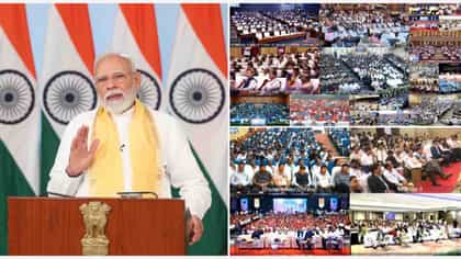 ರೋಜ್‌ಗಾರ್ ಮೇಳದಲ್ಲಿ 51,000 ಜನಕ್ಕೆ ನೇಮಕಾತಿ ಪತ್ರ ವಿತರಿಸಿದ ಮೋದಿ