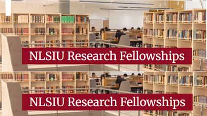 ಬೆಂಗಳೂರು NLSIU ಸಂಶೋಧನಾ ಫೆಲೋಶಿಪ್‌ಗೆ ಅರ್ಜಿ ಆಹ್ವಾನ, ಇಲ್ಲಿದೆ ಮಾಹಿತಿ