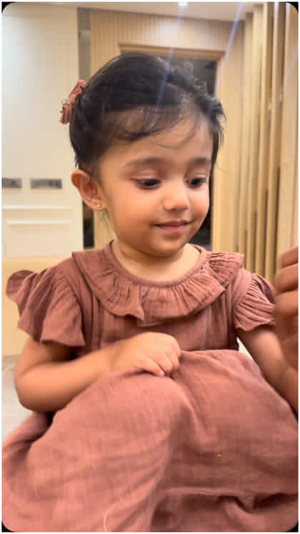 ಕೃಷ್ಣ, ಮಿಲನಾ ಮಗಳು ಪರಿ ಕ್ಯೂಟ್ ವಿಡಿಯೋ