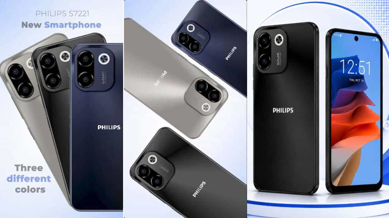 Philips S7221 5G: ಭಾರತದಲ್ಲಿ ತನ್ನ ಮೊದಲ 5G ಸ್ಮಾರ್ಟ್​ಫೋನ್ ಬಿಡುಗಡೆ ಮಾಡಿದ ಪಿಲಿಪ್ಸ್: ಹೇಗಿದೆ ನೋಡಿ