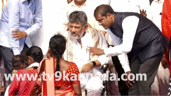 ಮಗುವಿನ ಆರೋಗ್ಯ ಸಮಸ್ಯೆ ಹೇಳಿ ಕಣ್ಣೀರಿಟ್ಟ ಮಹಿಳೆ