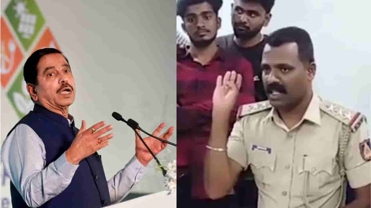 ಮೈಸೂರಿನಲ್ಲಿ ಗಣೇಶೋತ್ಸವಕ್ಕೆ ಪೊಲೀಸ್ ಷರತ್ತು; ಇನ್ಸ್ಪೆಕ್ಟರ್ ಧನಂಜಯ್ ಅಮಾನತಿಗೆ ಪ್ರಲ್ಹಾದ್ ಜೋಶಿ ಒತ್ತಾಯ