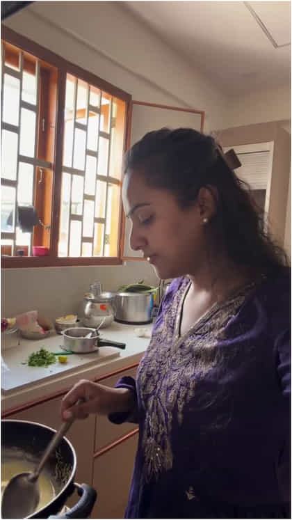 ಹೇಗಿದೆ ನೋಡಿ ನಟಿ ಪ್ರಿಯಾಂಕಾ ಮನೆ ಗಣಪತಿ ಹಬ್ಬ