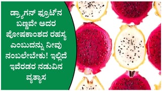 ಡ್ರ್ಯಾಗನ್ ಫ್ರೂಟ್ ತಿನ್ನುವವರು ರೆಡ್ ಮತ್ತು ವೈಟ್ ಡ್ರ್ಯಾಗನ್ ಹಣ್ಣಿನಲ್ಲಿರುವ ವ್ಯತ್ಯಾಸ ತಿಳಿಯಿರಿ