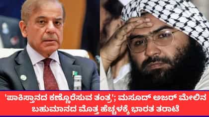 ಮಸೂದ್ ಅಜರ್ ಮೇಲಿನ ಬಹುಮಾನದ ಮೊತ್ತ ಹೆಚ್ಚಳಕ್ಕೆ ಭಾರತ ತರಾಟೆ