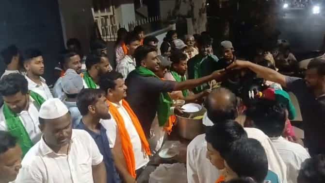 ಗಣಪತಿ ವಿಸರ್ಜನೆಗೆ ಸಾಥ್ ನೀಡಿದ ಮುಸ್ಲಿಂ-ಕ್ರಿಶ್ಚಿಯನ್ ಸಮುದಾಯದವರು!