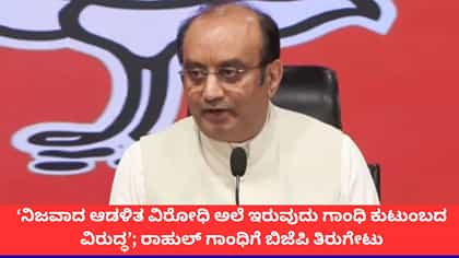 ರಾಹುಲ್ ಗಾಂಧಿಗೆ ರಾಜಕೀಯ ಜ್ಞಾನವಿಲ್ಲ; ಬಿಜೆಪಿ ವಾಗ್ದಾಳಿ