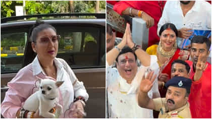 ಪ್ರೇಯಸಿ ಜತೆ ಗಣಪತಿ ದರ್ಶನಕ್ಕೆ ಬಂದ ಗೋವಿಂದ: ಪತ್ನಿ ಸುನೀತಾ ಪ್ರತಿಕ್ರಿಯೆ