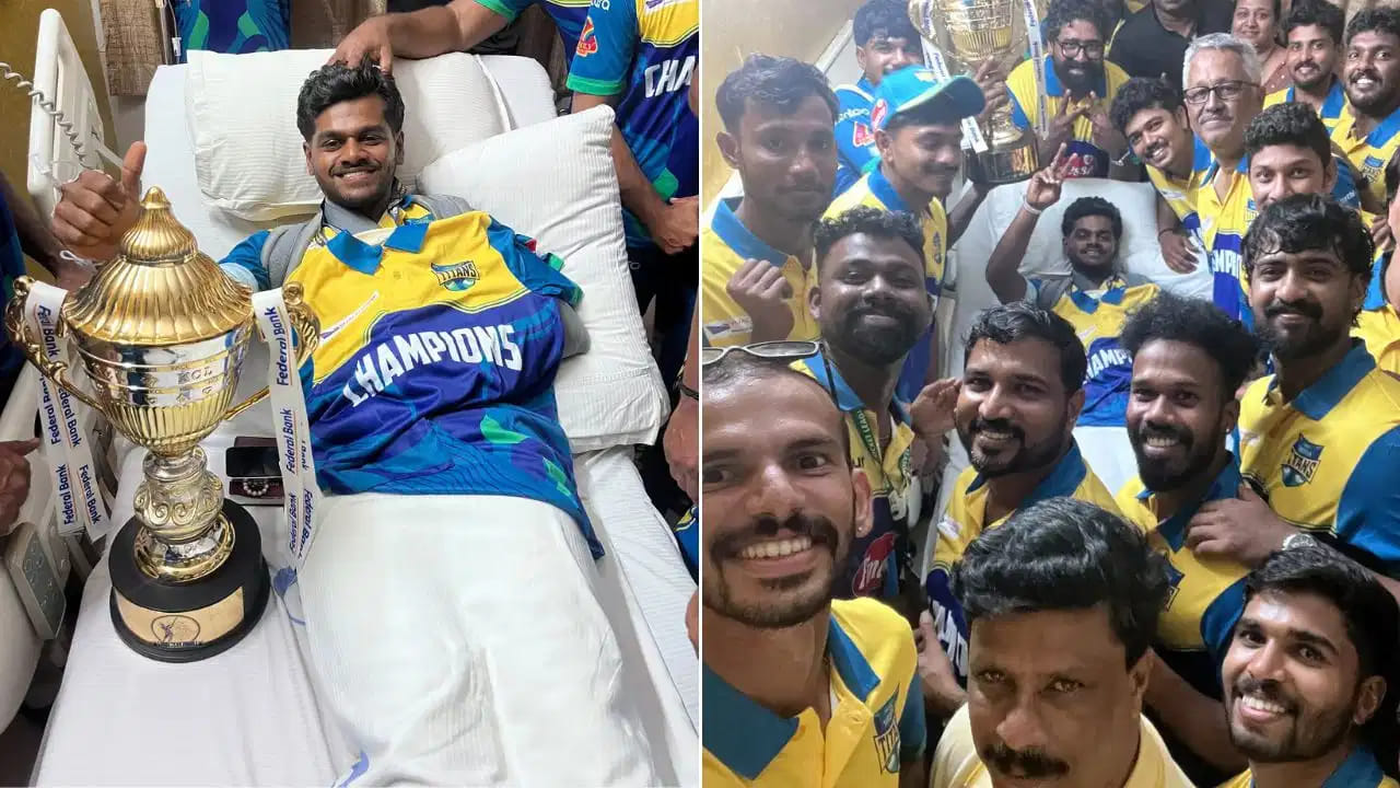 ಕೇರಳ ಕ್ರಿಕೆಟ್ ಲೀಗ್: ಚಾಂಪಿಯನ್ ಆದ ತ್ರಿಶೂರ್ ಟೈಟಾನ್ಸ್