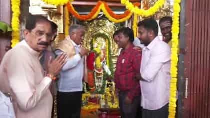 ಪ್ರಧಾನಿ ಮೋದಿ ಹುಟ್ಟುಹಬ್ಬದ ಹಿನ್ನೆಲೆ ವಿ. ಸೋಮಣ್ಣ ವಿಶೇಷ ಪೂಜೆ