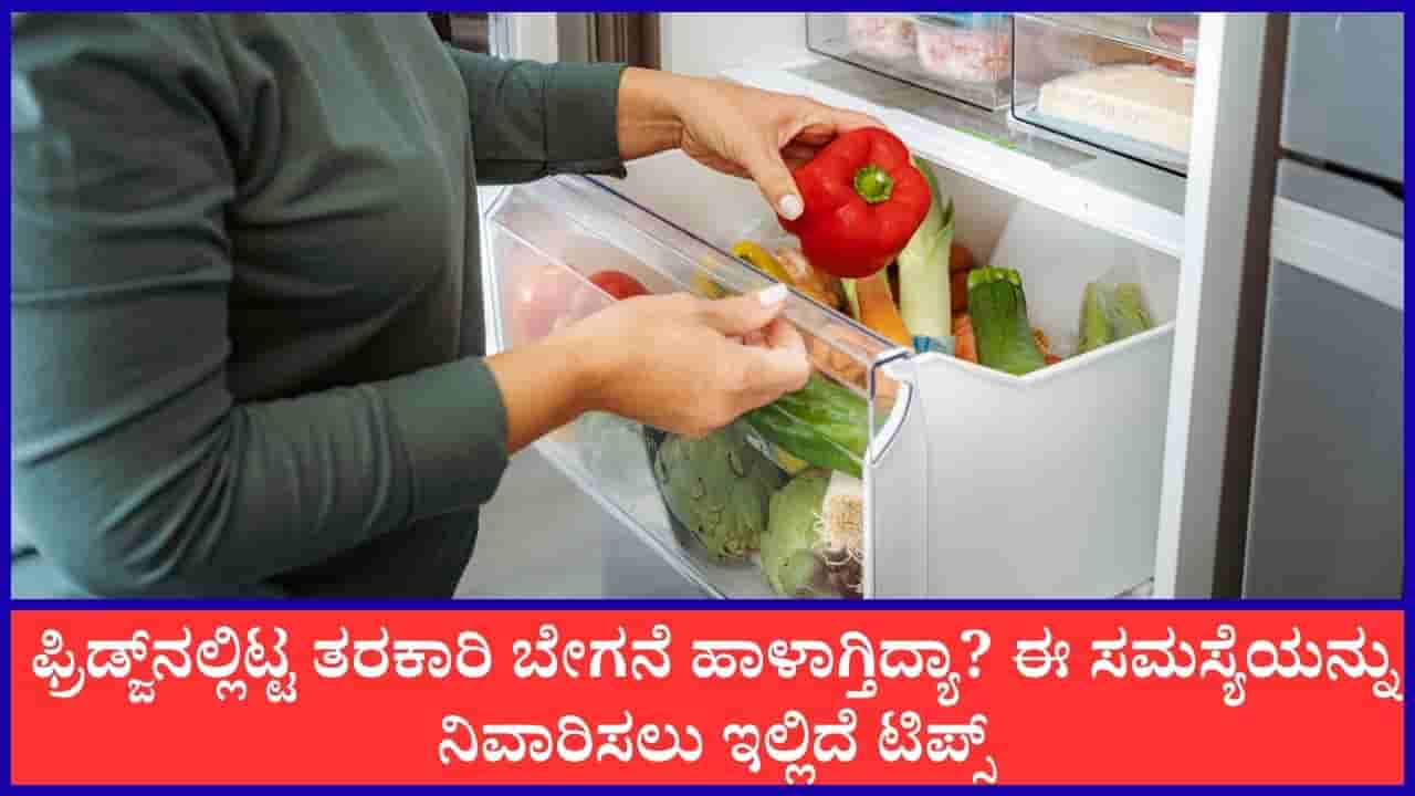 ಫ್ರಿಡ್ಜ್ನಲ್ಲಿಟ್ಟ ತರಕಾರಿ ವಾರಗಟ್ಟಲೆ ಫ್ರೆಶ್ ಆಗಿರಬೇಕೆಂದರೆ ಈ ಟಿಪ್ಸ್ ಅನುಸರಿಸಿ