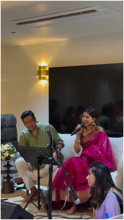 ವಿಜಯ್ ಪ್ರಕಾಶ್ ಜೊತೆ ಹಾಡಿದ ನಟಿ ಆಶಾ ಭಟ್