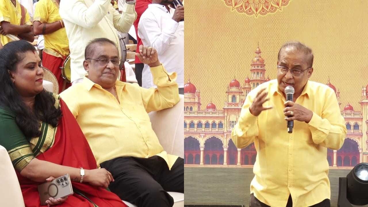 ದಸರಾ ಆಚರಣೆಯ ಭಾಗವಾಗಿ ಆಯೋಜಿಸಲಾಗಿದ್ದ ಗಂಡುಕಲೆ ಡೊಳ್ಳು ಕುಣಿತವು ಪ್ರಯಾಣಿಕರಲ್ಲಿ ಹೊಸ ಉತ್ಸಾಹ ತುಂಬಿತು. ಜಾನಪದ ಕಲಾವಿದರು ಬಾರಿಸಿದ ರಭಸದ ಡೊಳ್ಳಿನ ನಾದಕ್ಕೆ ವೀಕ್ಷಕರು ತಲೆಬಾಗಿದರು. ಈ ವೇಳೆ ಸಂಗೀತ ನಿರ್ದೇಶಕ ಹಂಸಲೇಖ ಮತ್ತು ವಿಮಾನ ನಿಲ್ದಾಣದ ದೇಶ-ವಿದೇಶಿ ಪ್ರಯಾಣಿಕರು ಸ್ವತಃ ಡೊಳ್ಳು ಕುಣಿತದ ಜೊತೆಗೆ ಹೆಜ್ಜೆ ಹಾಕಿ ಸಖತ್ ಆಗಿ ಮಿಂಚಿದರು.
