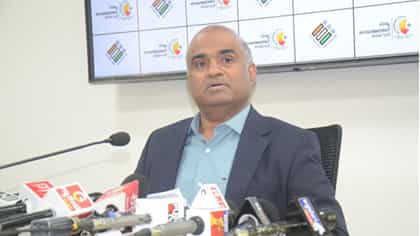Live: ಮಧ್ಯಾಹ್ನ 3 ಗಂಟೆಗೆ ವಿ.ಅನ್ಬುಕುಮಾರ್ ಮಹತ್ವದ ಸುದ್ದಿಗೋಷ್ಠಿ