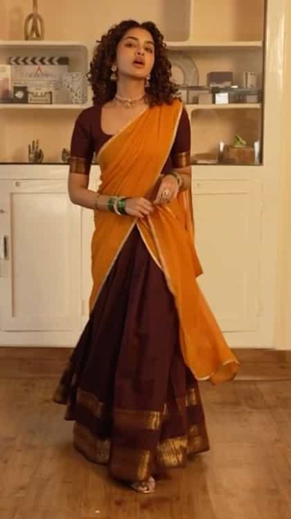 ಟ್ರೆಂಡಿಂಗ್ ತೆಲುಗು ಹಾಡಿಗೆ ನಟಿ ಅನುಪಮಾ ಸಖತ್ ಡ್ಯಾನ್ಸ್: ವಿಡಿಯೋ ನೋಡಿ