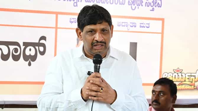 ಕಾಂಗ್ರೆಸ್​​ನ ಪುಟ್ಟಣ್ಣ ವಿರುದ್ಧ ಗೆದ್ದು ಬೀಗಿದ NDA ಅಭ್ಯರ್ಥಿ ರಂಗನಾಥ್​​