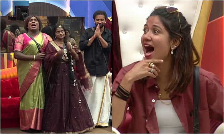 ಬಿಗ್ ಬಾಸ್ ಮನೆಗೆ ಕಾಲಿಟ್ಟ ರಕ್ಷಿತಾ ಶೆಟ್ಟಿ; ‘ಶೆಟ್ಟಿ ಡಾನ್’ ಕುಟುಂಬದಲ್ಲಿ ಹರ್ಷ ಬಿಗ್ ಬಾಸ್ ಮನೆಗೆ ಕಾಲಿಟ್ಟ ರಕ್ಷಿತಾ ಶೆಟ್ಟಿ; ‘ಶೆಟ್ಟಿ ಡಾನ್’ ಕುಟುಂಬದಲ್ಲಿ ಹರ್ಷ