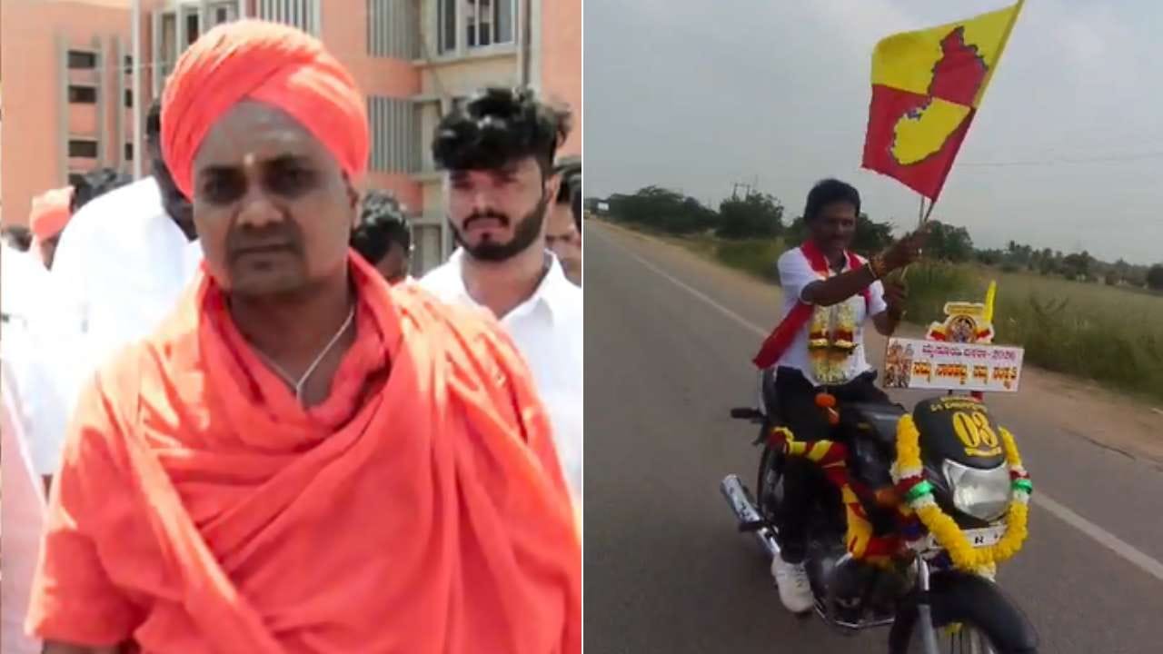 ಕೊಪ್ಪಳದ ಗವಿಸಿದ್ದೇಶ್ವರ ಶ್ರೀಗಳ ಆಶೀರ್ವಾದ ಪಡೆದು ಸೋಮವಾರ ಬೆಳಿಗ್ಗೆ 7.30ಕ್ಕೆ ಆರಂಭಗೊಂಡ ಬೈಕ್ ಸವಾರಿ, ಮಂಗಳವಾರ ಬೆಳಿಗ್ಗೆ 7:30ಕ್ಕೆ ಚಾಮುಂಡಿ ಬೆಟ್ಟ ತಲುಪ್ಪಿದ್ದಾರೆ. ಬರೋಬ್ಬರಿ 460 ಕಿಮೀ ಹ್ಯಾಂಡಲ್ ಇಲ್ಲದ ಬೈಕ್ ಓಡಿಸುವ ಮೂಲಕ ವೀರಣ್ಣ ಕುಂದರಗಿಮಠ ದಾಖಲೆ ಬರೆದಿದ್ದಾರೆ.