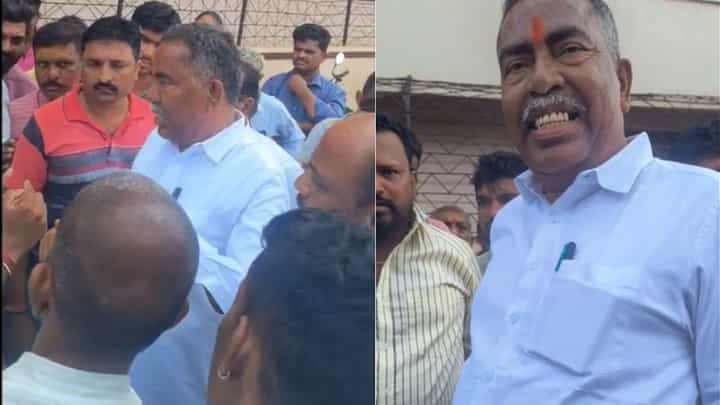 ಕಾಮಗಾರಿ ವೀಕ್ಷಣೆಗೆ ಬಂದಿದ್ದ ವಿಠ್ಠಲ್ ಹಲಗೇಕರ್ಗೆ ಜನರಿಂದ ಕ್ಲಾಸ್: ಕಕ್ಕಾಬಿಕ್ಕಿಯಾದ ಬಿಜೆಪಿ ಶಾಸಕ ಕಾಮಗಾರಿ ವೀಕ್ಷಣೆಗೆ ಬಂದಿದ್ದ ವಿಠ್ಠಲ್ ಹಲಗೇಕರ್ಗೆ ಜನರಿಂದ ಕ್ಲಾಸ್: ಕಕ್ಕಾಬಿಕ್ಕಿಯಾದ ಬಿಜೆಪಿ ಶಾಸಕ