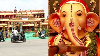 ಆಕರ್ಷಣೆಯ ಕೇಂದ್ರ ಬಿಂದುವಾದ ಮಂತ್ರಾಲಯ ಗಣೇಶ: ರಾಘವೇಂದ್ರ ಸ್ವಾಮಿ ಮಠದ ಮಾದರಿಯಲ್ಲಿ ಗಣಪತಿ ಮಂಟಪ