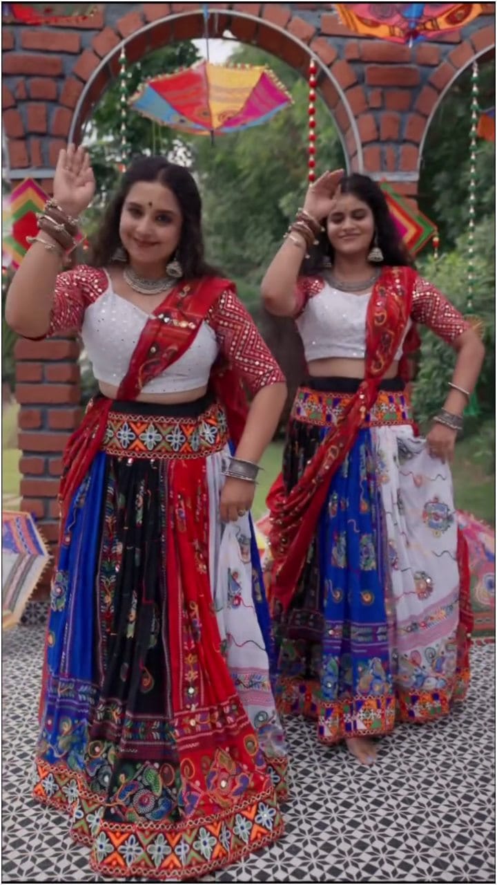 ಗರ್ಬಾ ಡ್ಯಾನ್ಸ್ ಮಾಡಿದ ನಟಿ ಚಂದನಾ ಅನಂತಕೃಷ್ಣ