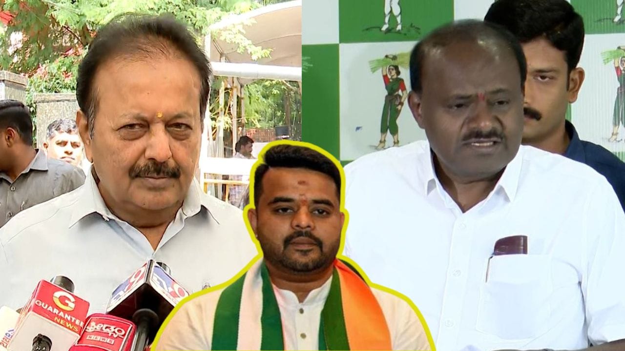 ‘ಪ್ರಜ್ವಲ್​​ ರೇವಣ್ಣ ಸಿ.ಡಿ ತಂದುಕೊಟ್ಟಿದ್ದೇ ಕುಮಾರಸ್ವಾಮಿಯಂತೆ’: ಸಚಿವ ಚಲುವರಾಯಸ್ವಾಮಿ