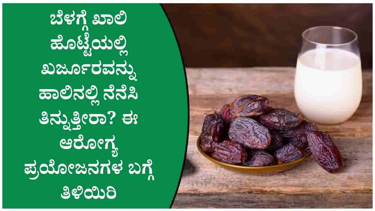 ಪ್ರತಿದಿನ ಖರ್ಜೂರ ಮತ್ತು ಹಾಲನ್ನು ಸೇವಿಸುವ ಮುನ್ನ ಈ ವಿಷಯಗಳನ್ನು ತಪ್ಪದೇ ತಿಳಿದುಕೊಳ್ಳಿ