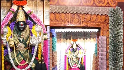 ಹಣದಿಂದಲೇ ಸಿಂಗಾರ: 9.50 ಲಕ್ಷ ನೋಟಿನ ಅಲಂಕಾರ, ಕಂಗೊಳಿಸಿದ ಪರಮೇಶ್ವರಿ