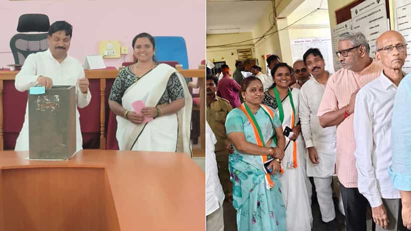 ಪದವೀಧರ ಚುನಾವಣೆಯಲ್ಲಿ ವೋಟ್ ಚೋರಿ ಆರೋಪ: ಹಾವೇರಿ ಕಾಂಗ್ರೆಸ್ ಜಿಲ್ಲಾಧ್ಯಕ್ಷನ ಪತ್ನಿ ಮತವೇ ಚೋರಿ!