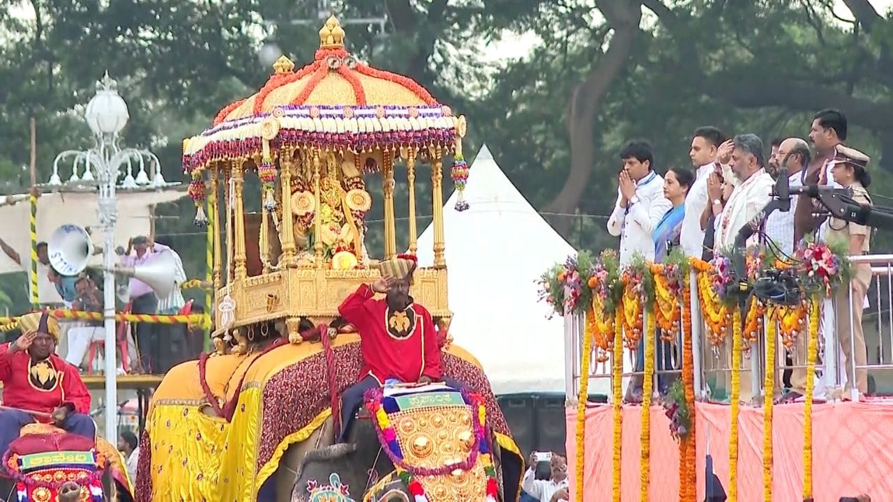 ಮೈಸೂರು ದಸರಾ ಸಂಭ್ರಮ: ರಸ್ತೆಯ ಇಕ್ಕೆಲಗಳಲ್ಲಿ ನಿಂತು ಜಂಬೂಸವಾರಿ ಕಣ್ತುಂಬಿಕೊಂಡ ಜನಸ್ತೋಮ ಮೈಸೂರು ದಸರಾ ಸಂಭ್ರಮ: ರಸ್ತೆಯ ಇಕ್ಕೆಲಗಳಲ್ಲಿ ನಿಂತು ಜಂಬೂಸವಾರಿ ಕಣ್ತುಂಬಿಕೊಂಡ ಜನಸ್ತೋಮ